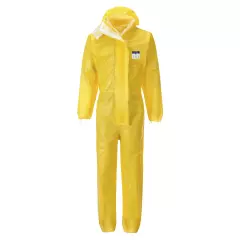 Portwest ST70YER, BizTex Microporous Coverall Type 3/4/5/6, Yellow