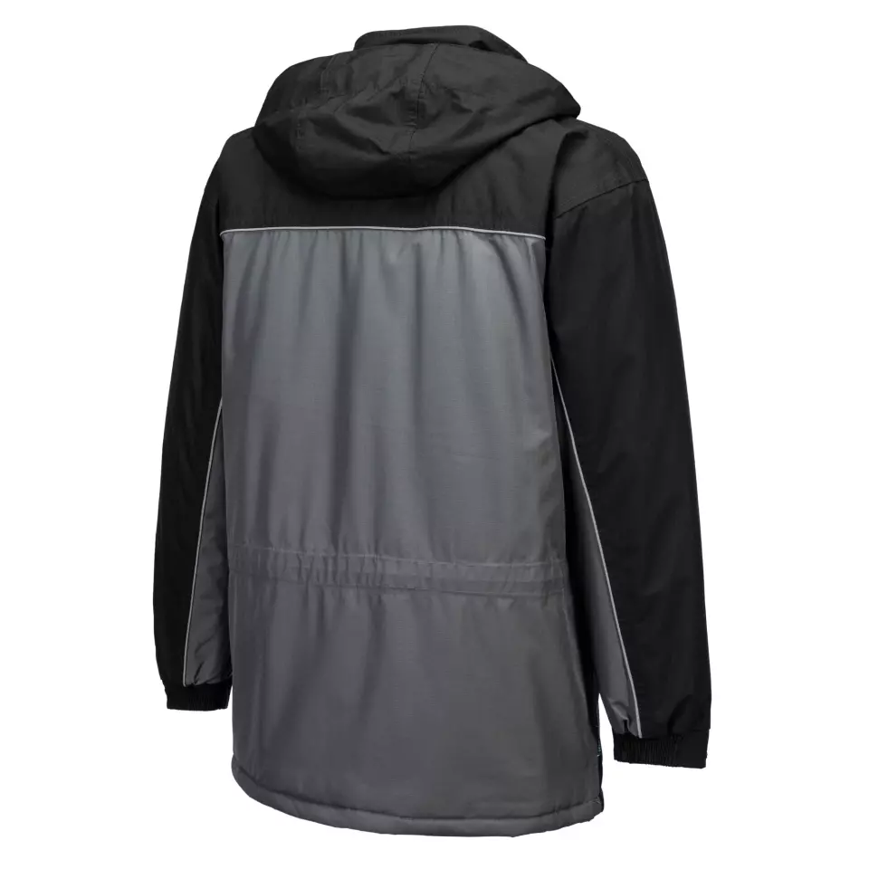 Portwest S562BYR, Ripstop Winter Jacket, Black/Grey, image 4, gallery thumbnail