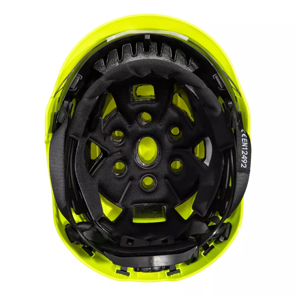 Portwest PS80YER, Integrated Visor Helmet, Yellow, image 4, gallery thumbnail