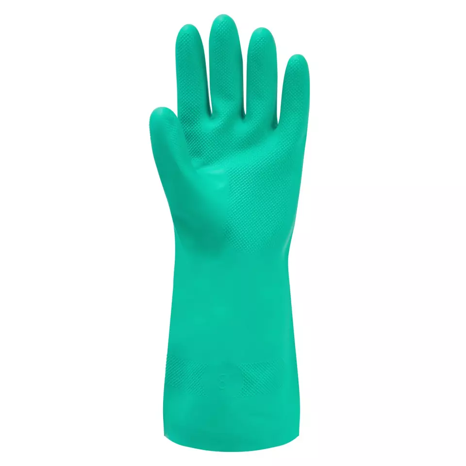 Portwest A810GNR, Nitrosafe Chemical Gauntlet, Green, image 2, gallery thumbnail