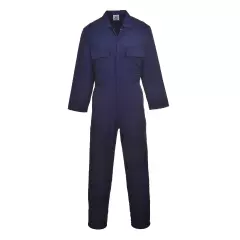Portwest S999NAT, Euro Work Coverall, Navy Tall