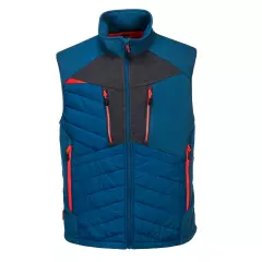 Portwest DX470MBR, DX4 Hybrid Baffle Gilet, Metro Blue
