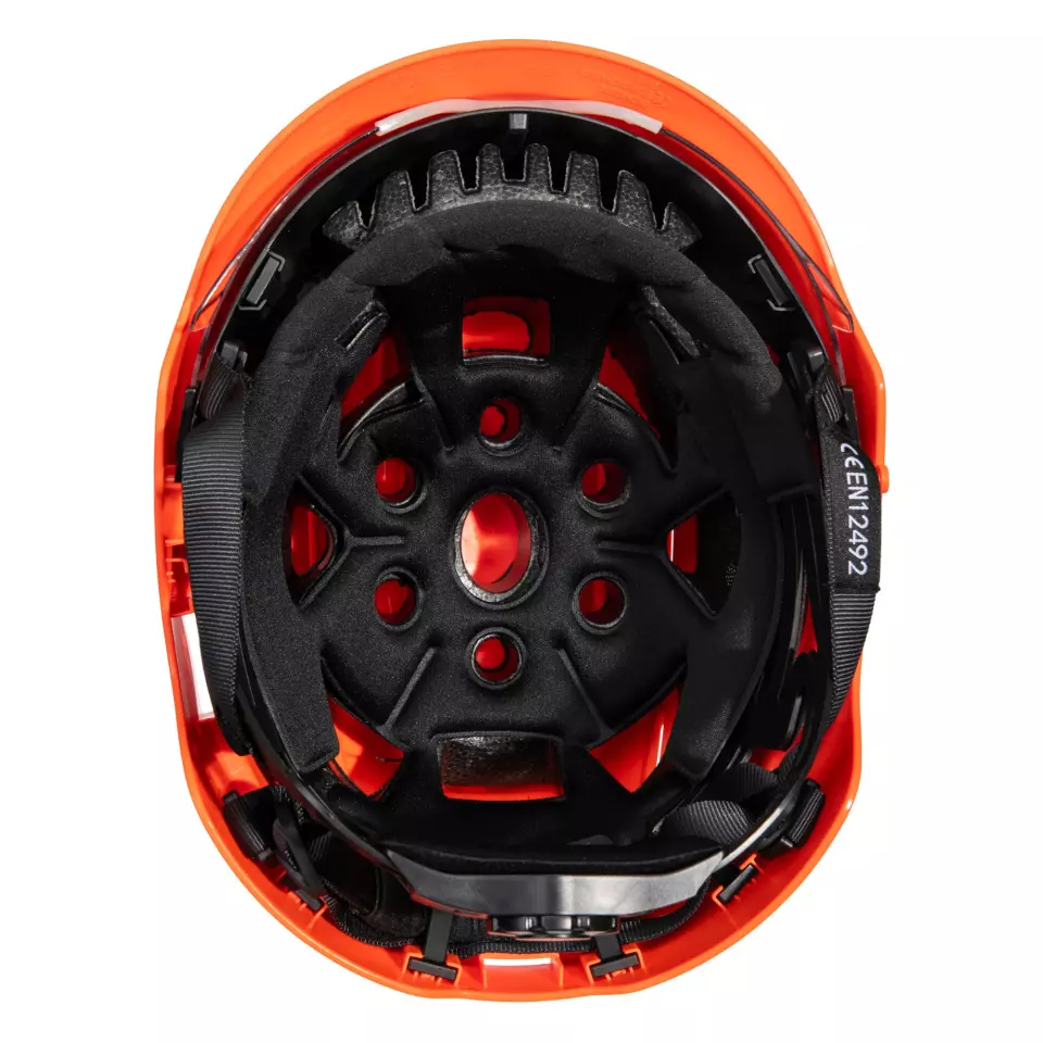 Portwest PS80ORR, Integrated Visor Helmet, Orange, image 4, gallery thumbnail