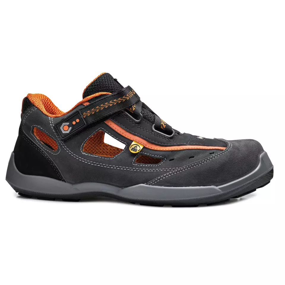 Portwest B0617GOR, Aerobic S1P ESD SRC, Grey/Orange, image 1, gallery thumbnail