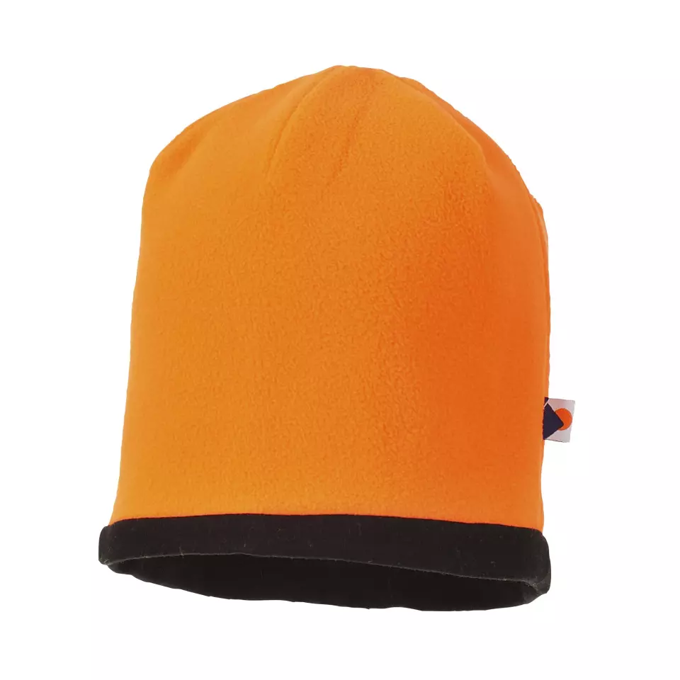 Portwest HA14, Reversible Hi-Vis Beanie Hat, image 1, gallery thumbnail