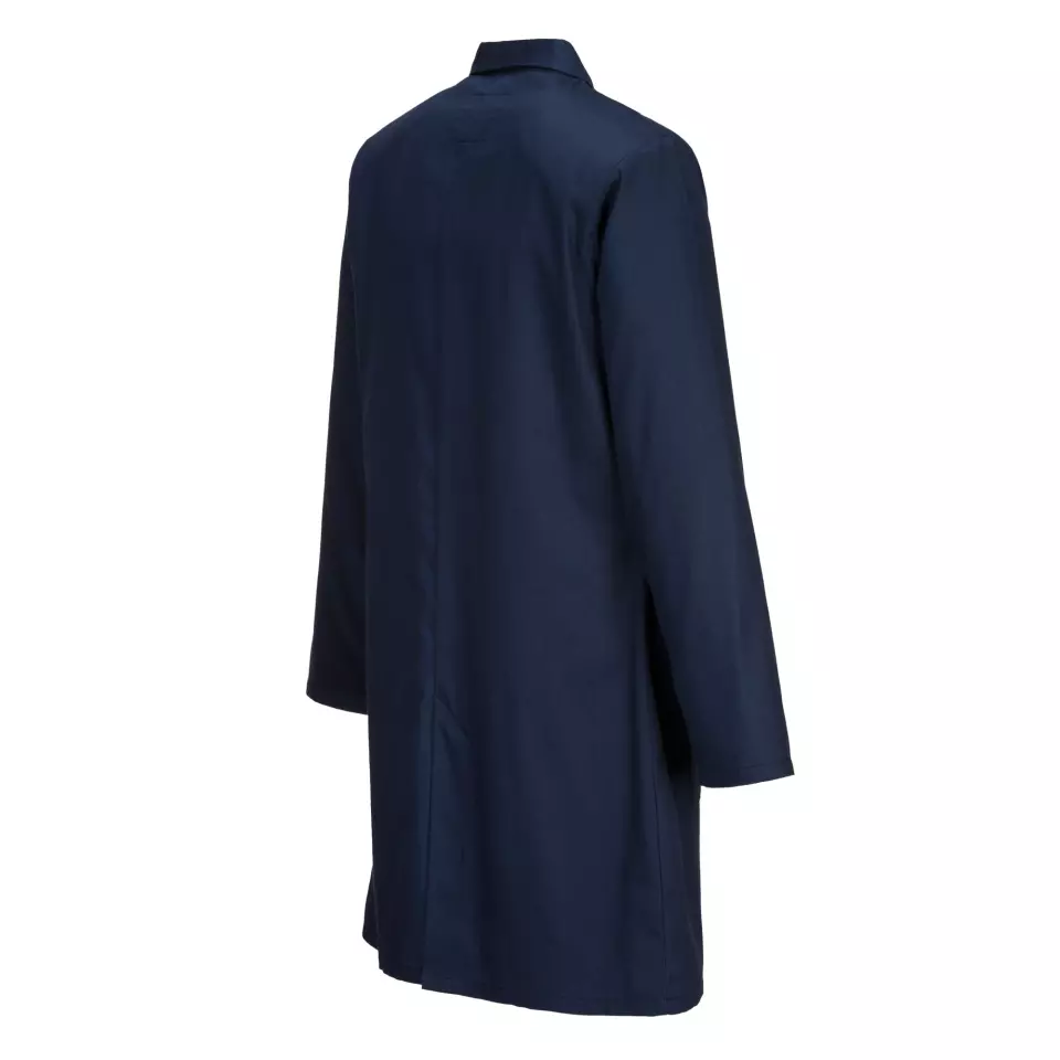 Portwest FR34NAR, Bizflame Work FR Standard Coat, Navy, image 3, gallery thumbnail