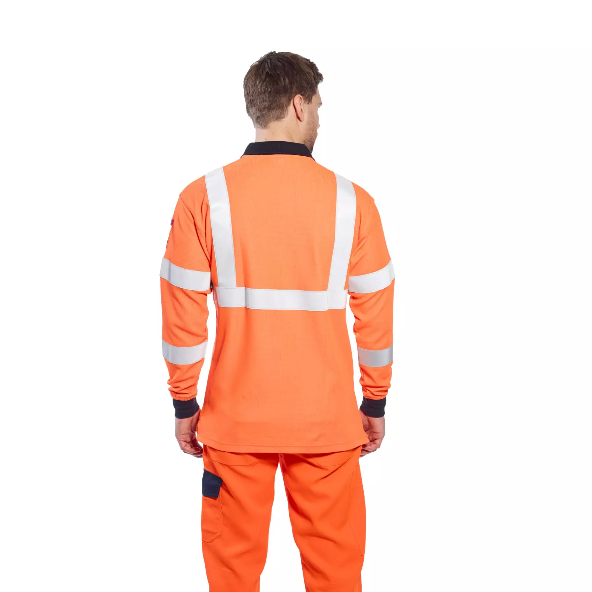 Portwest FR76ORR, FR Modaflame HVO Polotröja, orange, image 3