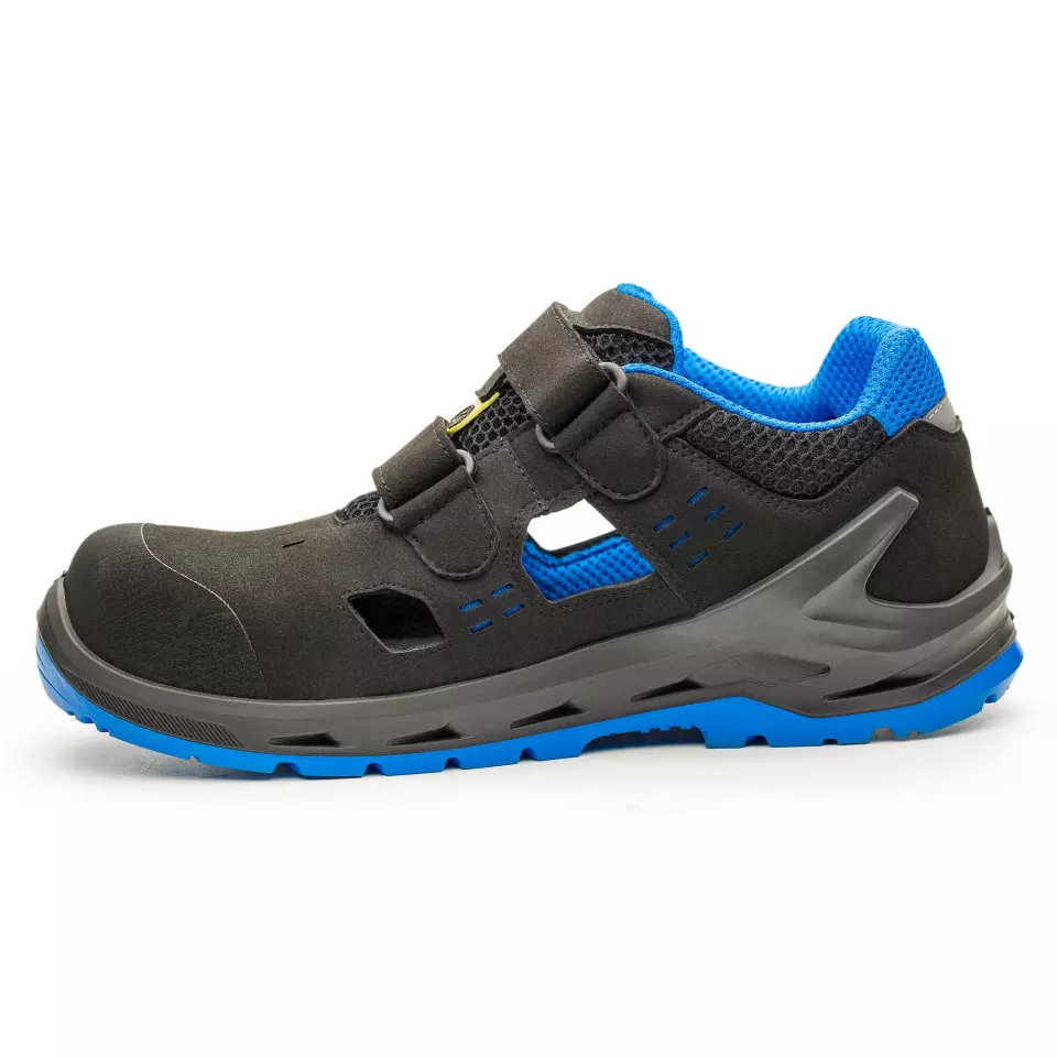 Portwest B1205BKB, I-Bit Sandal S1P ESD SRC, svart/blå, image 5, gallery thumbnail
