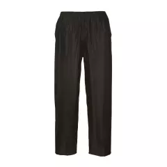 Portwest S441BKR, Classic Rain Trousers, Black