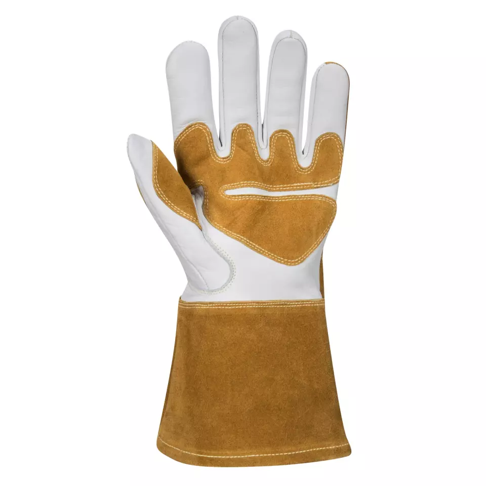 Portwest A540BRR, Mig Welding Gauntlet, Brown, image 2, gallery thumbnail