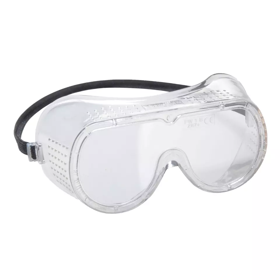 Portwest PW20CLR, Direct Vent Goggles, Clear, image 2, gallery thumbnail