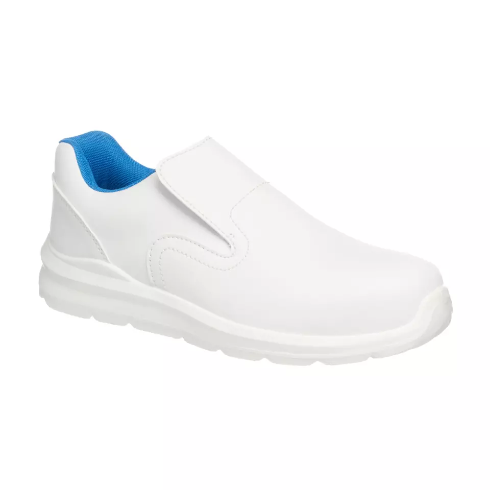 Portwest FD62WHR, Compositelite Slip On Safety Trainer S2 SRC, White, image 1, gallery thumbnail