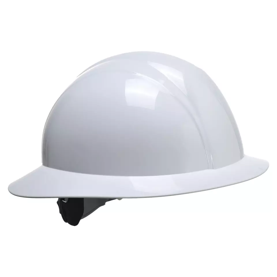 Portwest PS52WHR, Full Brim Future Helmet, White, image 1, gallery thumbnail