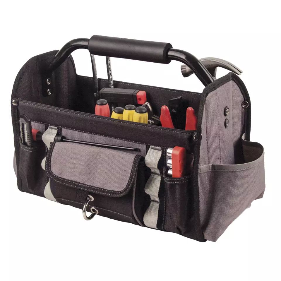 Portwest TB02BKR, Open Tool Bag, Black, image 1, gallery thumbnail