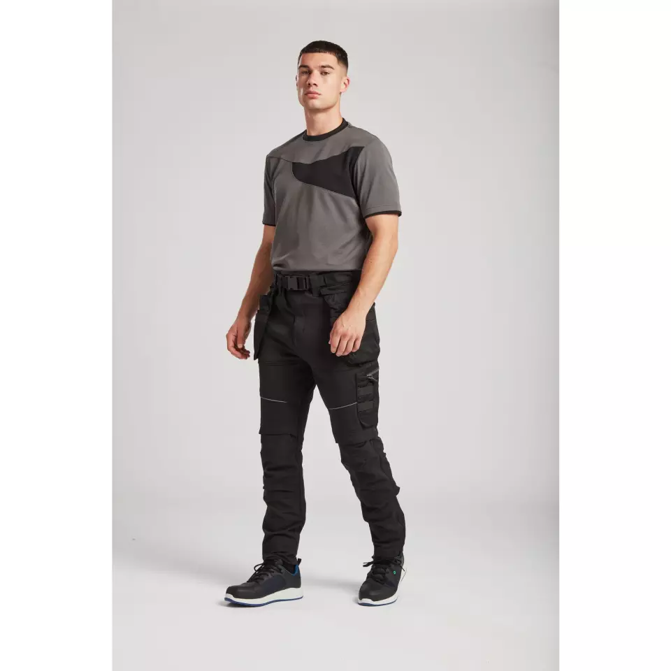 Portwest KX343BKR, KX3 Holster Jogger, Black, image 6, gallery thumbnail