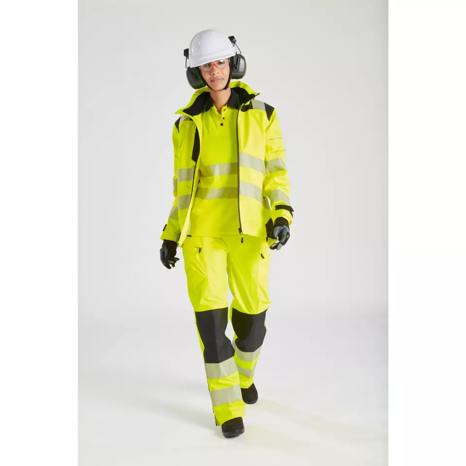 Portwest PW389YBR, PW3 Hi-Vis Damen-Regenjacke, Gelb/Schwarz, image 10, gallery thumbnail