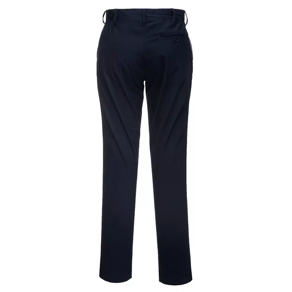 Portwest S235DNR, WX2 Eco Women's Stretch Slim Chino Trousers, Dark Navy, image 2, gallery thumbnail