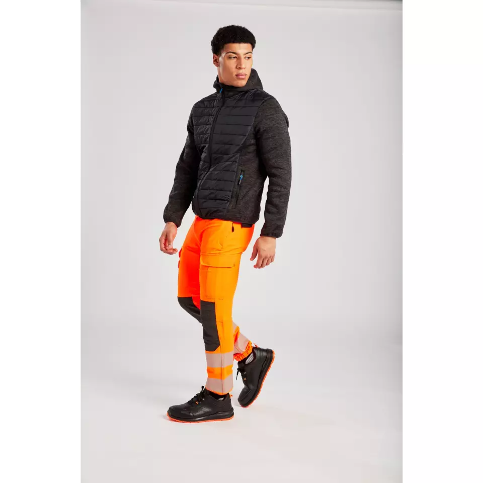 Portwest T832GMR, KX3 Hybrid-Steppjacke, Grau Meliert, image 7, gallery thumbnail