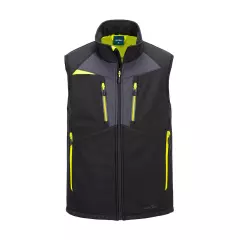 Portwest DX476BKR, DX4 Softshell-liivi (3L), musta