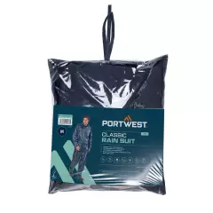 Portwest L440NAR, Essentials Regenanzug (2-teilig), Marine
