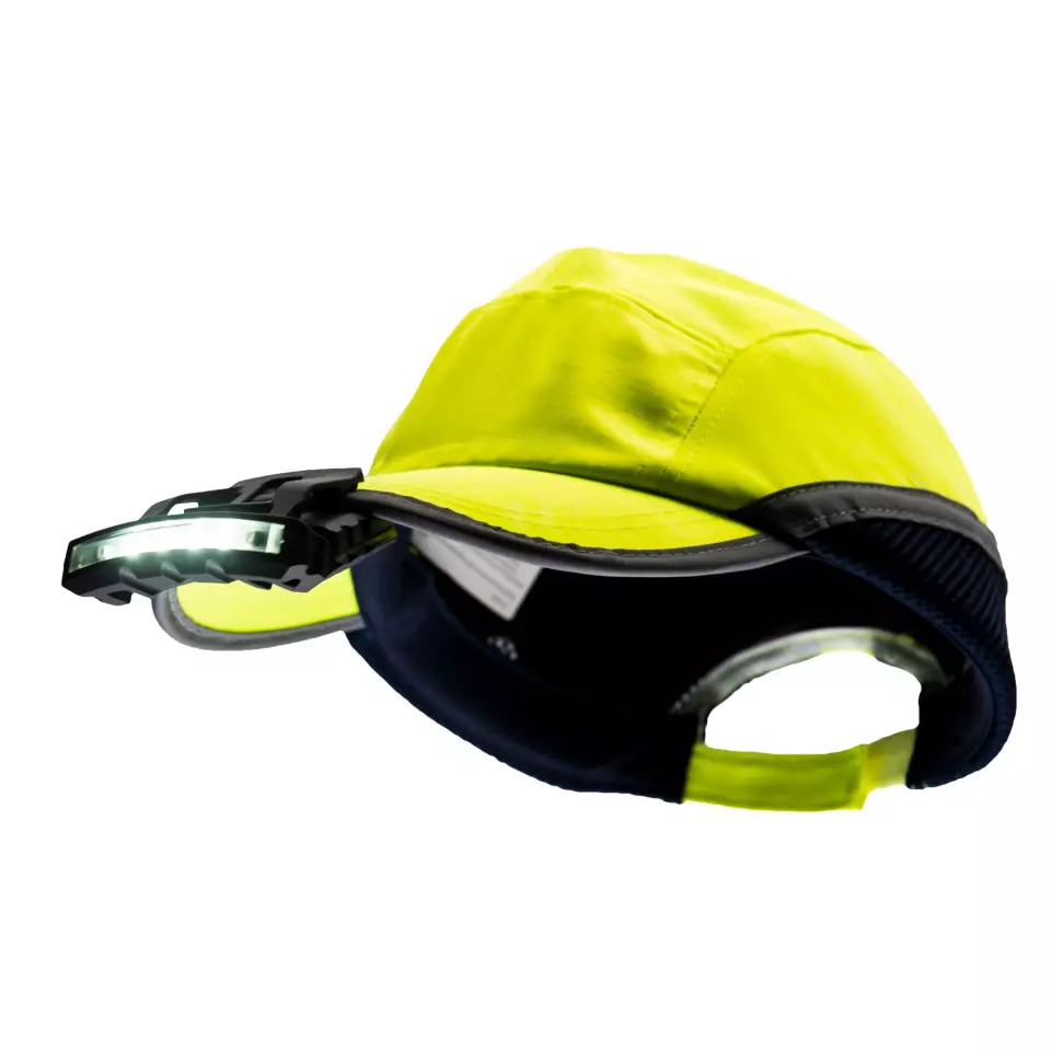 Portwest PA72BKR, LED Cap Light, Black, image 4, gallery thumbnail
