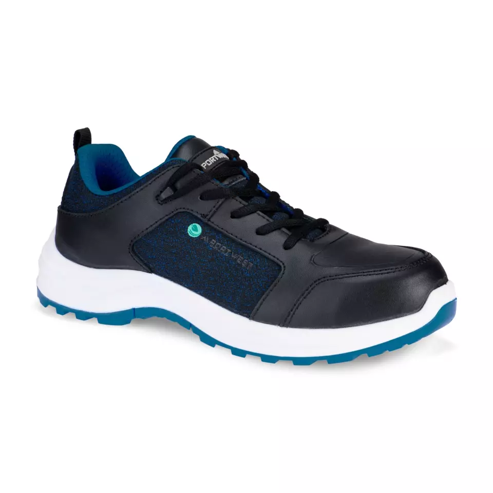 Portwest FC07BKB, Eco Composite Trainer S3S SR, Black/Blue, image 5, gallery thumbnail
