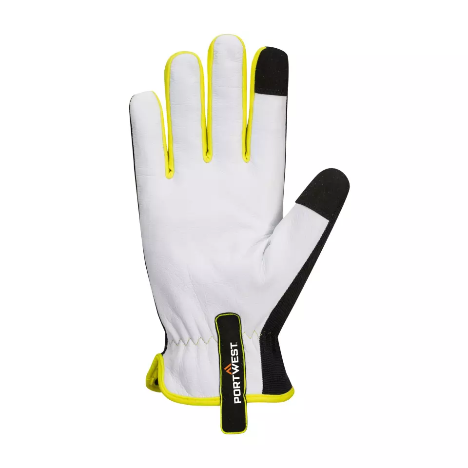Portwest A776BKY, PW3 Winter Glove, Black/Yellow, image 2, gallery thumbnail