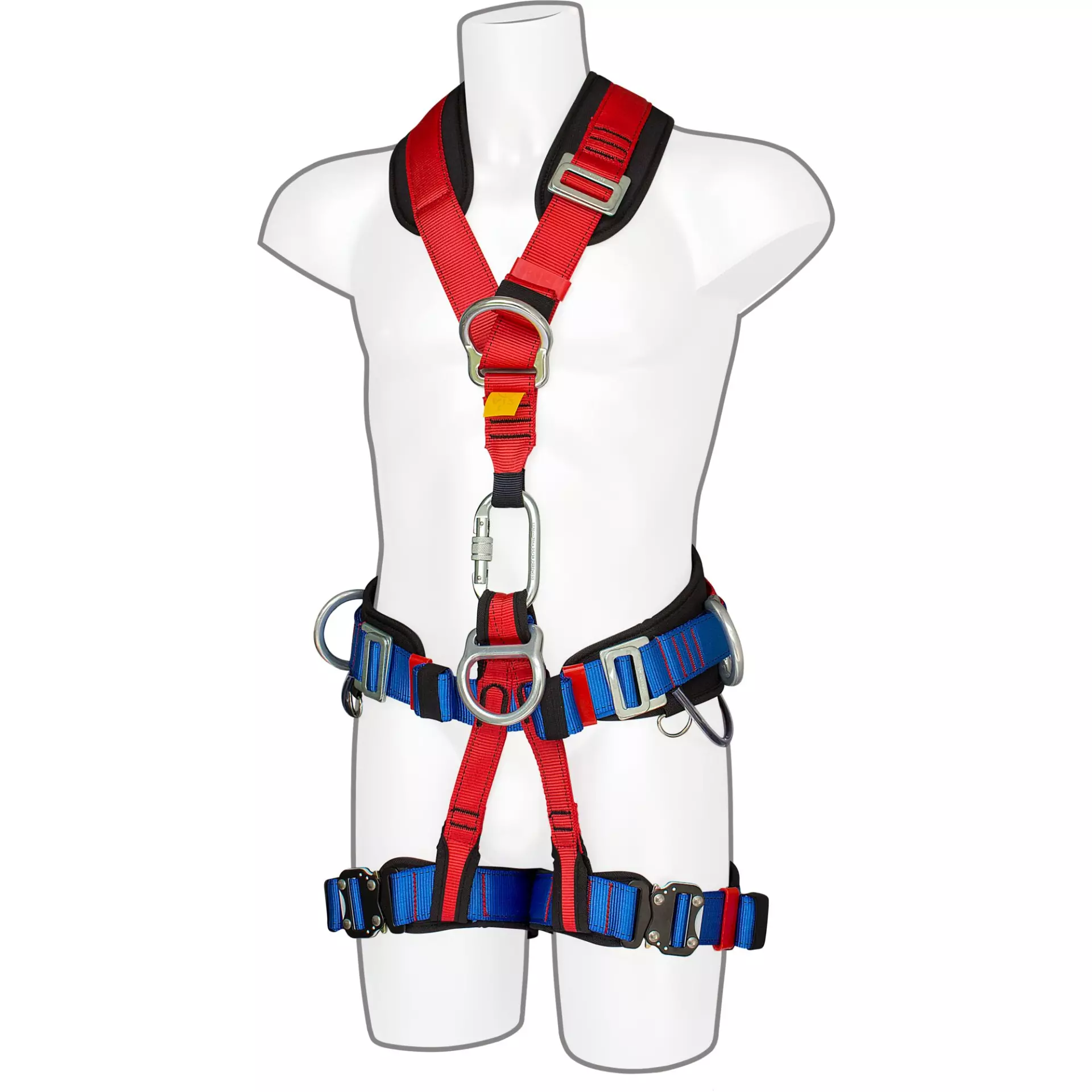 Portwest FP19RER, 4 Point Comfort Plus Harness, Red, image 1