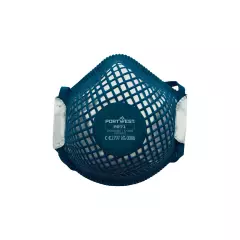 Portwest P271WHR, ERGONET FFP2 Valved Dolomite Respirator, White