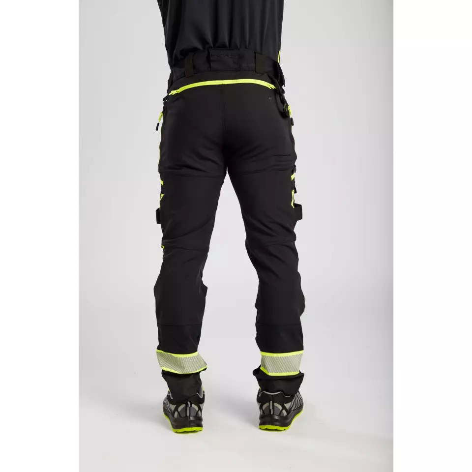 Portwest DX449BKR, DX4 Work Trousers, Black, image 4, gallery thumbnail