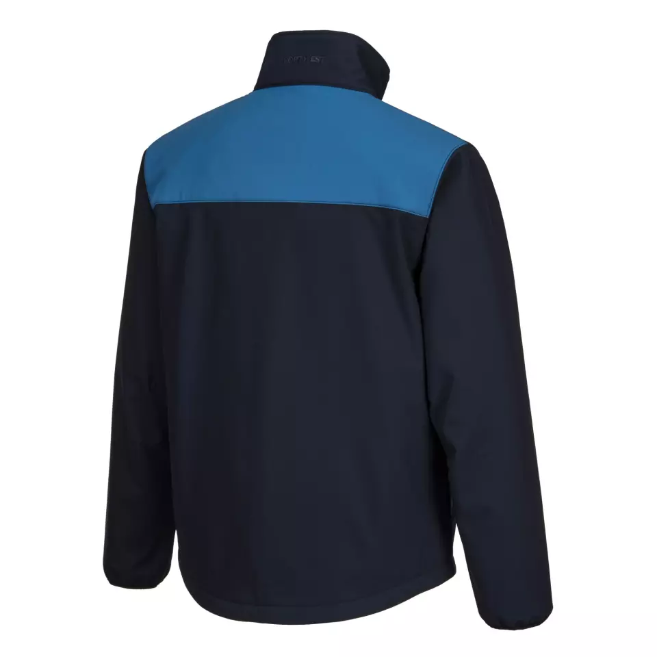Portwest PW271NRR, PW2 Softshell (2L), Marineblau/Royalblau, image 3, gallery thumbnail