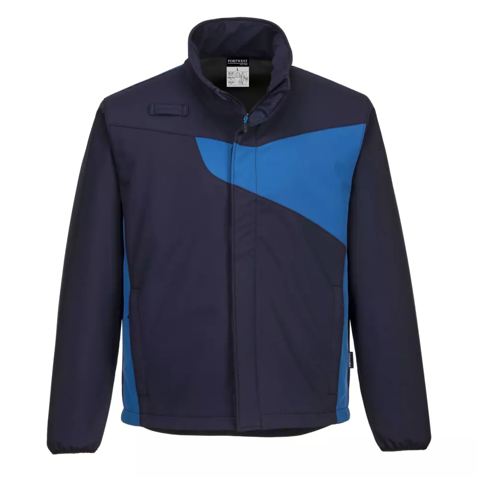 Portwest PW271NRR, PW2 Softshell (2L), Marineblau/Royalblau, image 1, gallery thumbnail