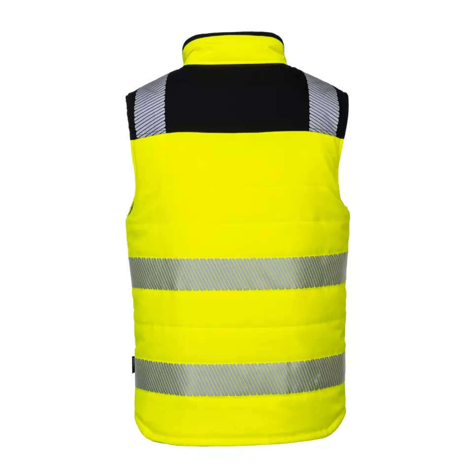 Portwest PW374YBR, PW3 Hi-Vis Wendbare Weste, Gelb/Schwarz, image 2, gallery thumbnail