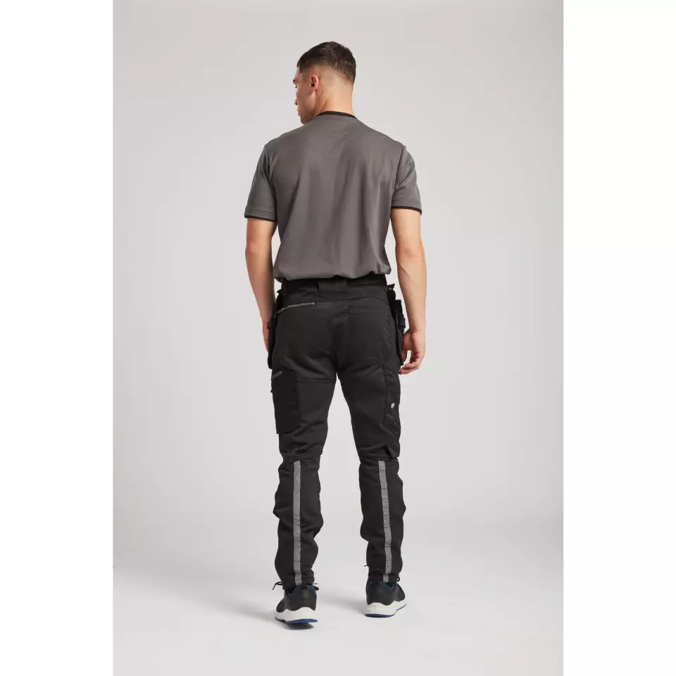 Portwest KX343BKR, KX3 Holster Jogger, Black, image 10, gallery thumbnail