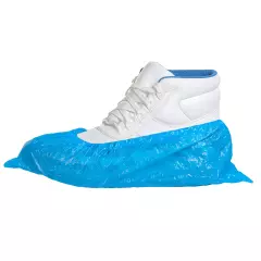 Portwest D340BLU, Disposable PE Overshoes, Blue