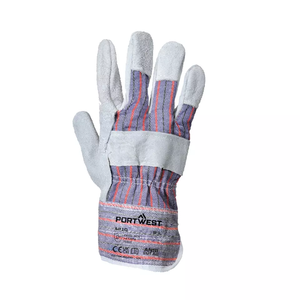 Portwest A210GRR, Canadian Rigger-Handschuh, Grau, image 1, gallery thumbnail