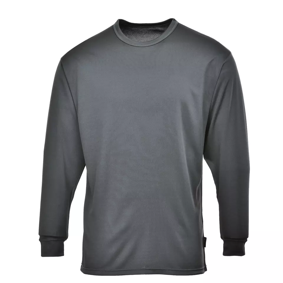 Portwest B133CHA, Thermal Baselayer Top, Charcoal, image 1, gallery thumbnail