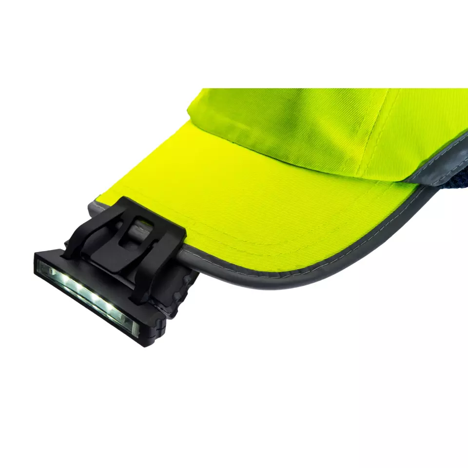 Portwest PA72BKR, LED Cap Light, Black, image 3, gallery thumbnail