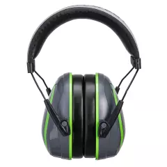 Portwest PW72GGN, HV Extreme Ear Defenders Low, Grey/Green