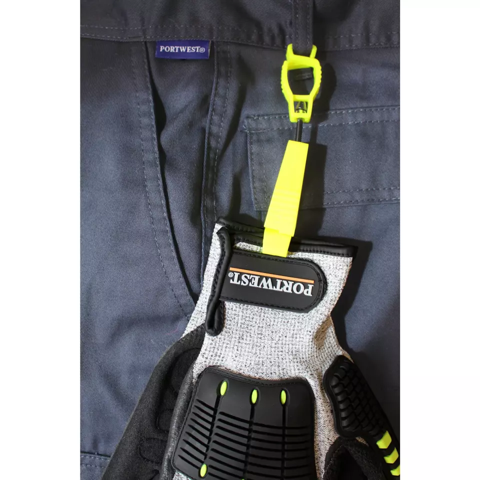 Portwest A002, Metal Free Glove Clip, image 3, gallery thumbnail