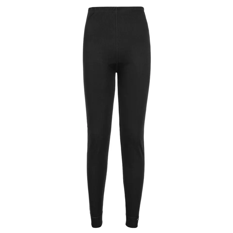 Portwest B125BKR, Women's Thermal Trousers, Black, image 1, gallery thumbnail