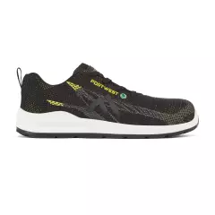 Portwest FC06BKY, Eco Fly Composite Trainer S1PS SR FO, Black/Yellow