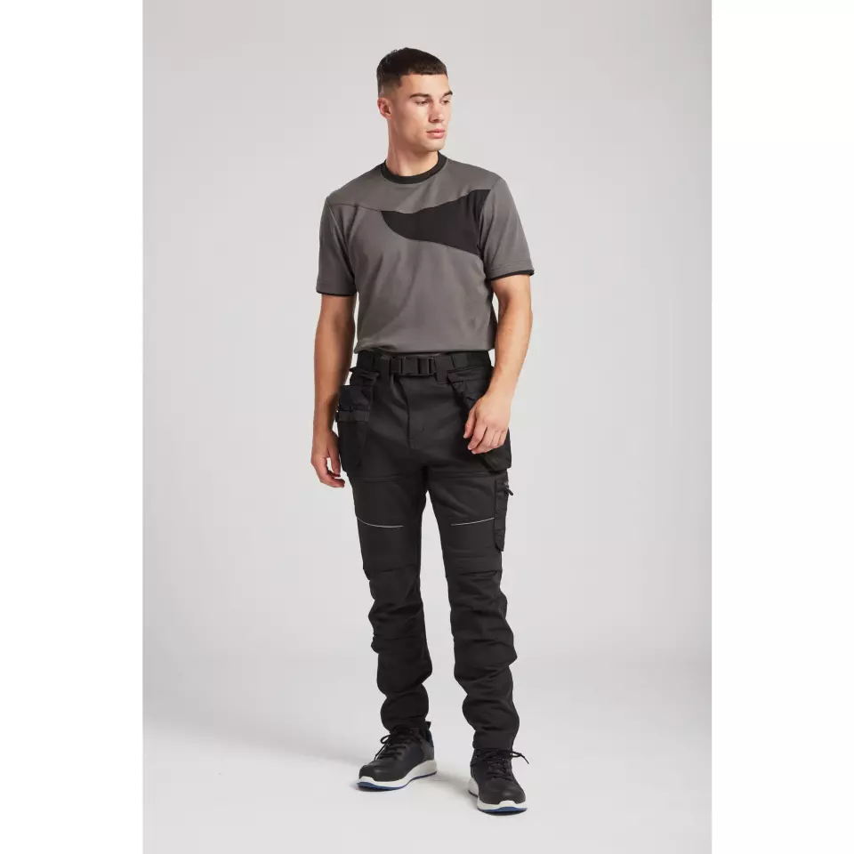 Portwest KX343BKR, KX3 Holster Jogger, Black, image 8, gallery thumbnail