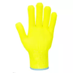 Portwest A688YER, Cut D13 Viz-Tex Liner Glove, Yellow