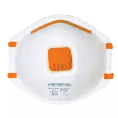 Portwest P101WHR, FFP1 Valved Respirator, White