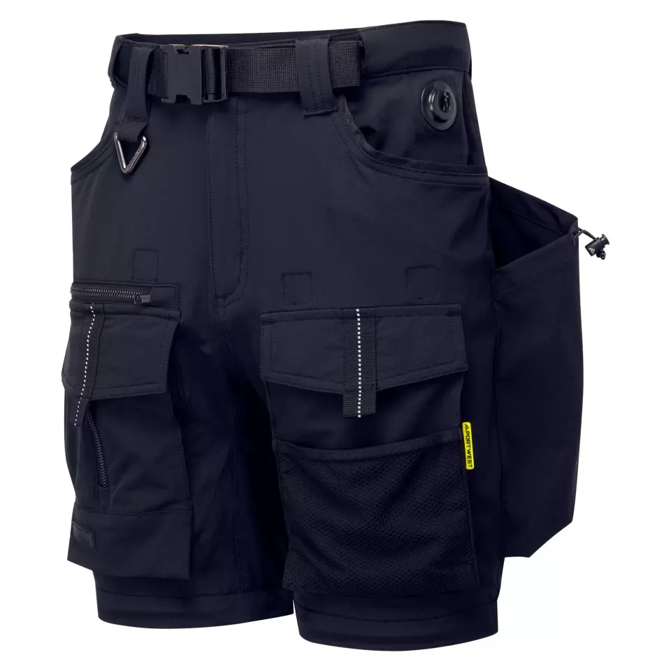 Portwest BX321BKY, Ultimate Modular 3-in-1 Hose, Schwarz/Gelb, image 6, gallery thumbnail