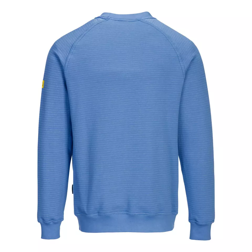 Portwest AS24HBR, Antistatisk ESD-tröja, Hamilton Blue, image 2, gallery thumbnail
