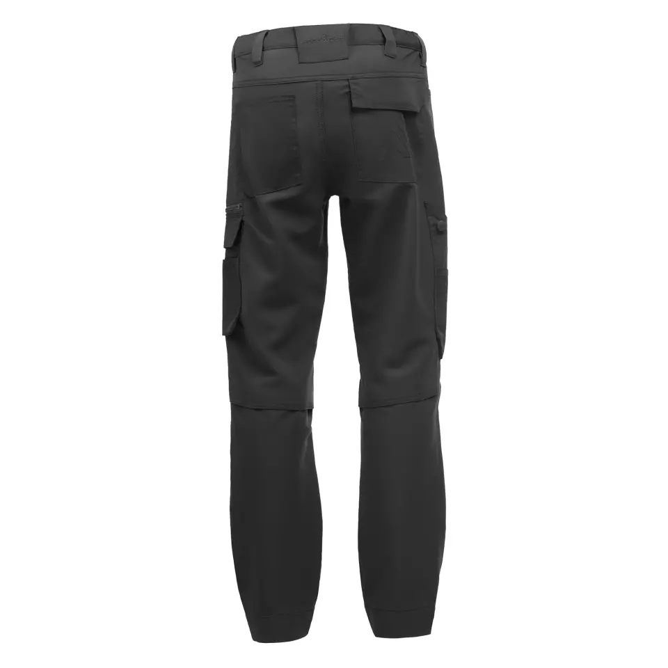 Portwest DX421ABR, DX4 Trade Trousers, All Black, image 2, gallery thumbnail
