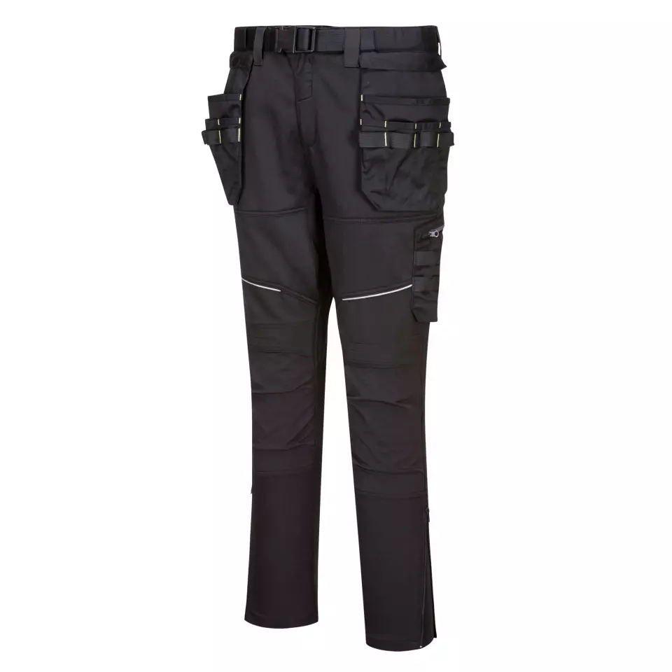 Portwest KX343BKR, KX3 Holster Jogger, Black, image 3, gallery thumbnail