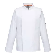 Portwest C838WHR, Chef's MeshAir Pro Jacket L/S, White